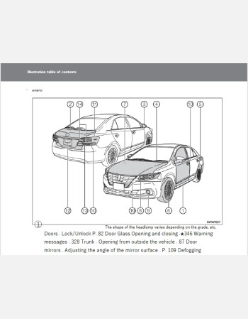 toyota premio 2016-2021 owners manual in english